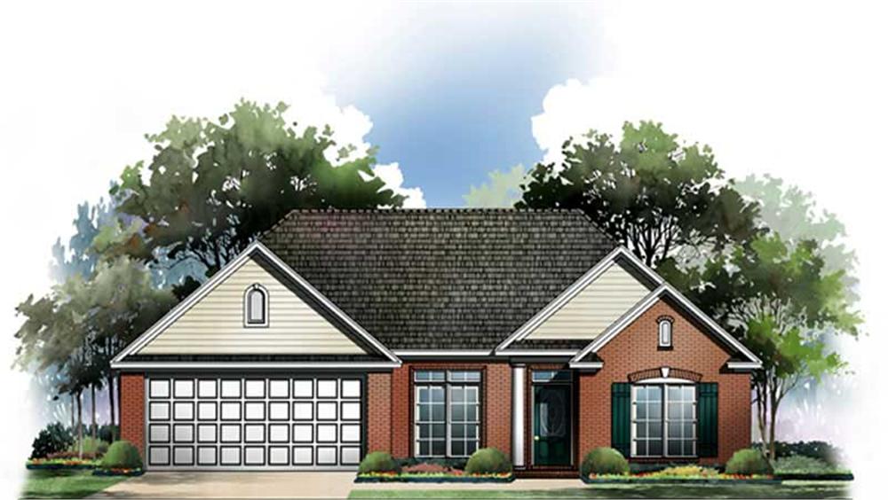 Main image for house plan # 9304