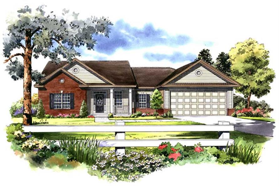 Main image for house plan # 9302