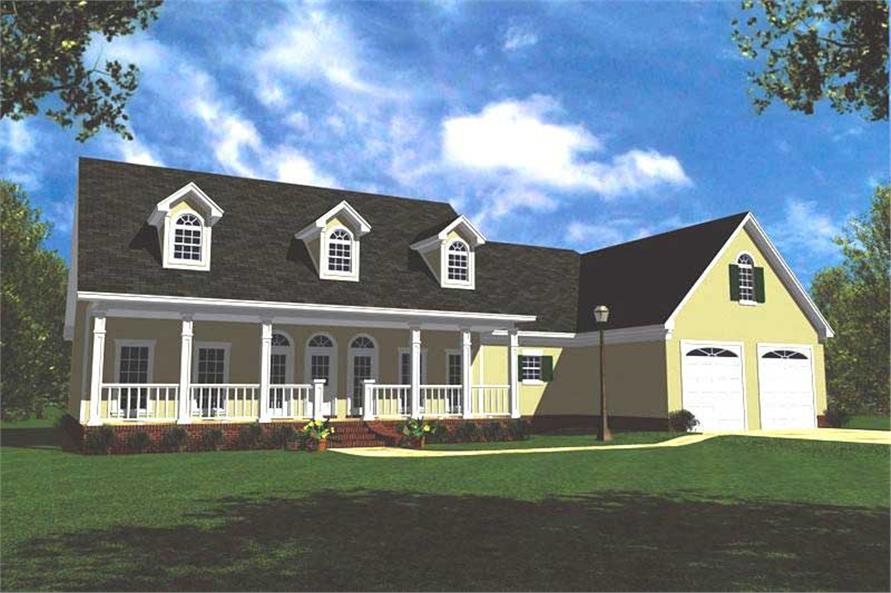 Main image for house plan # 7850