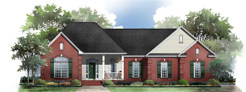 Main image for house plan # 15512