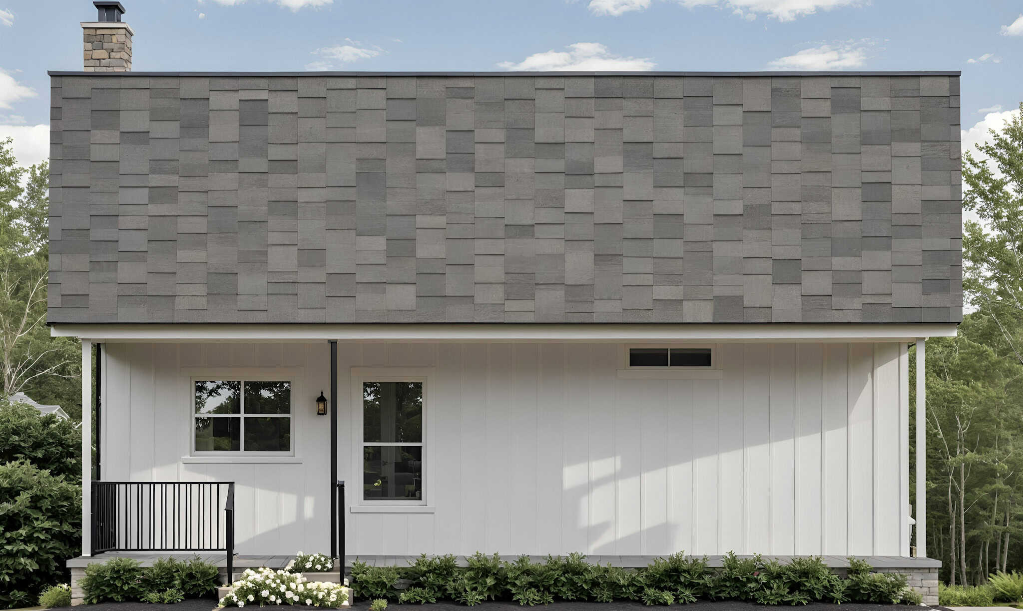 Rear View of this 1-Bedroom,872 Sq Ft Plan -141-1354