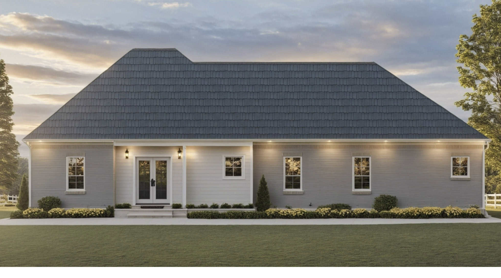 Rear View of this 3-Bedroom,1654 Sq Ft Plan -141-1361