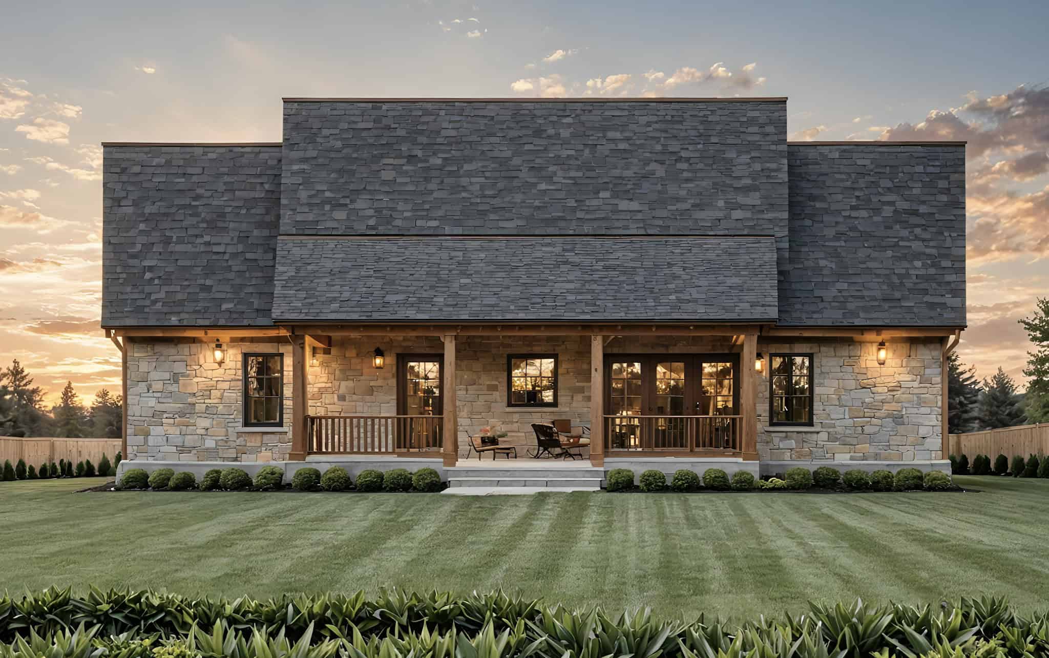 Rear View of this 3-Bedroom,1870 Sq Ft Plan -141-1383