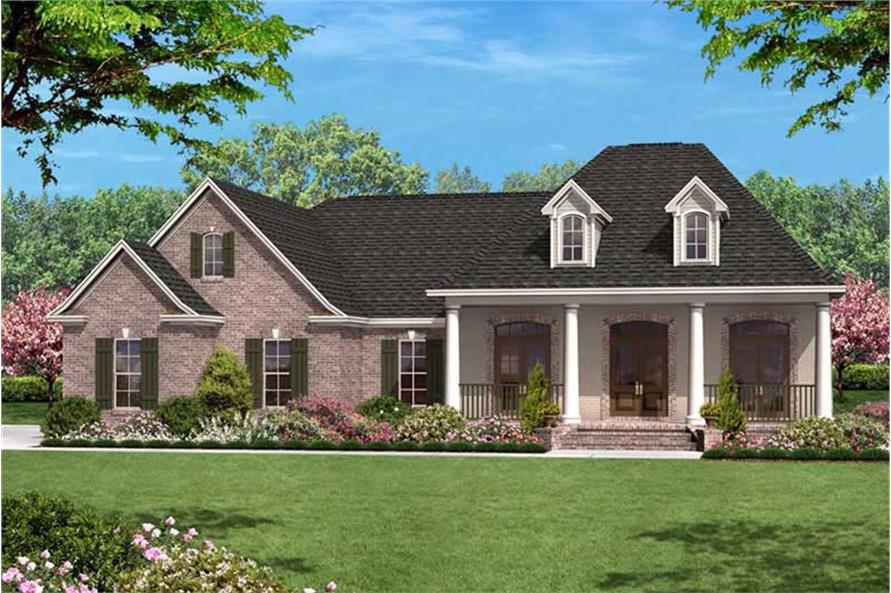 3 Bedrm 1500  Sq  Ft  European House  Plan  142 1009