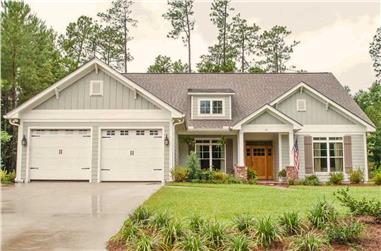 3-Bedroom, 2136 Sq Ft Country Plan - 142-1051 - Front Exterior