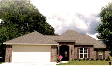 4-Bedroom, 1725 Sq Ft Acadian House Plan - 142-1070 - Front Exterior