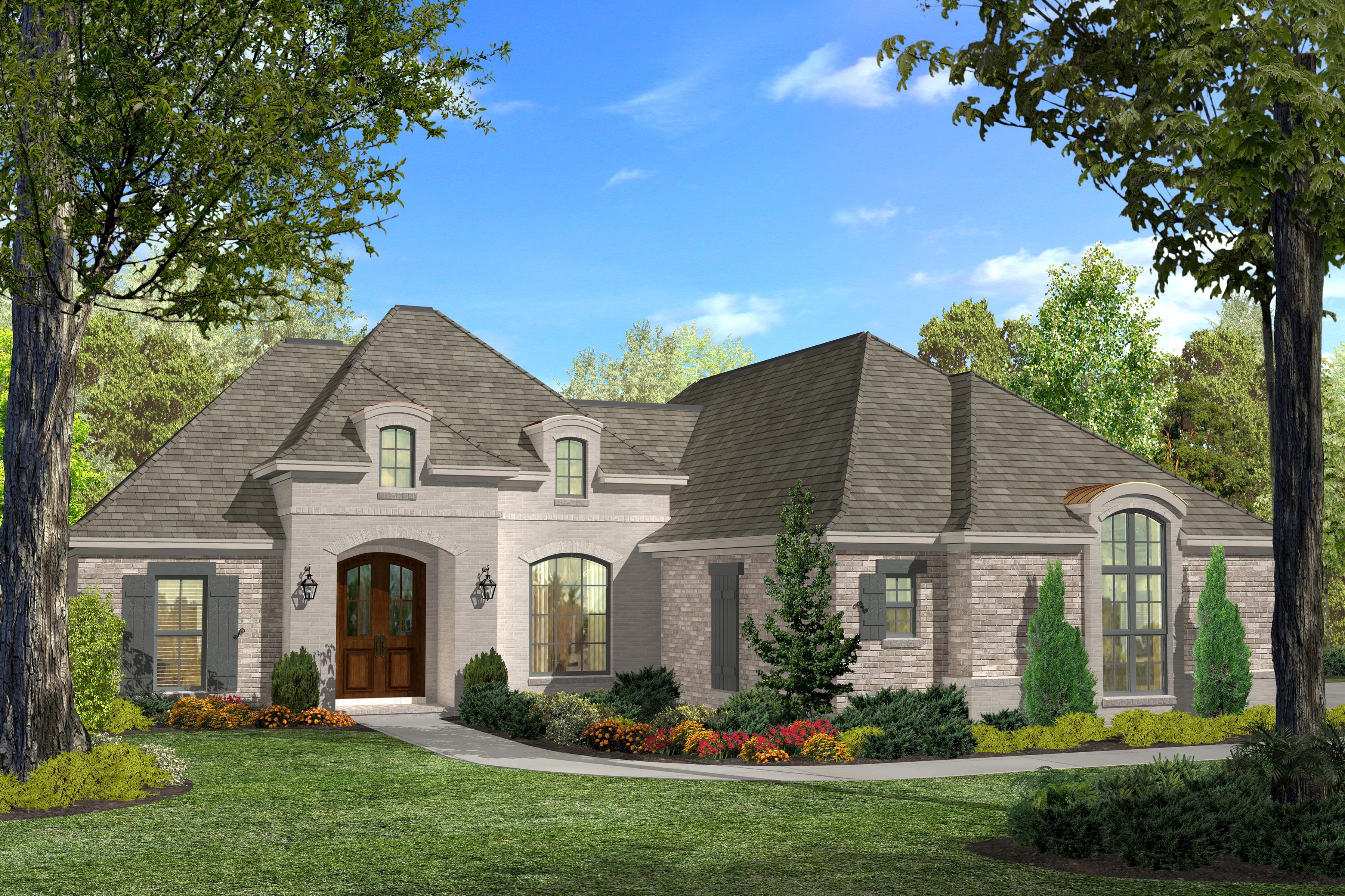 Acadian House  Plan  142 1124 3 Bedrm 1937 Sq Ft Home  