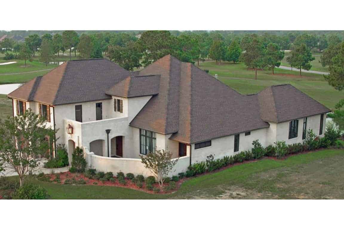 Aerial View of this 4-Bedroom,3784 Sq Ft Plan -142-1132