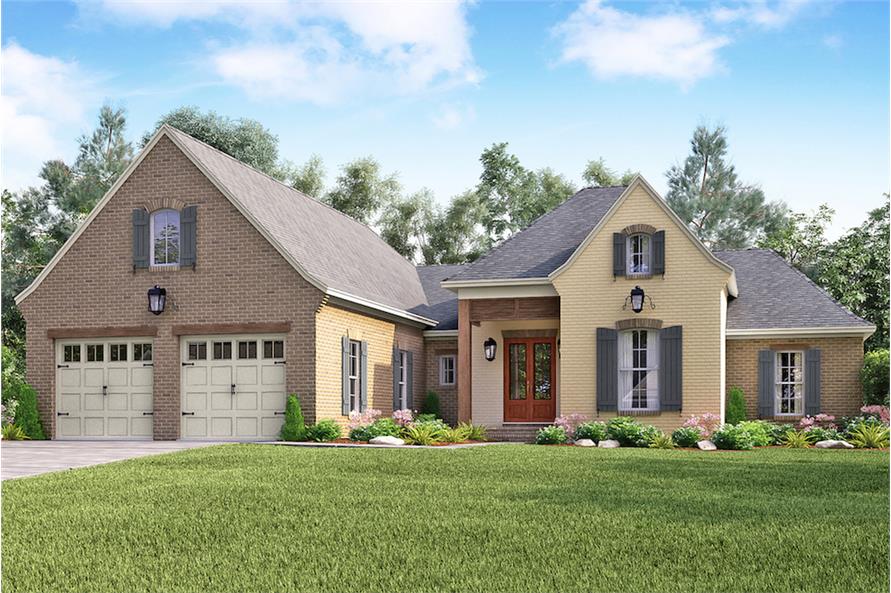 European House Plan 142 1157 4 Bedrm 2459 Sq Ft Home Plan