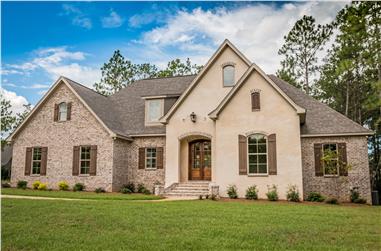 4-Bedroom, 2399 Sq Ft European Home Plan - 142-1160 - Main Exterior