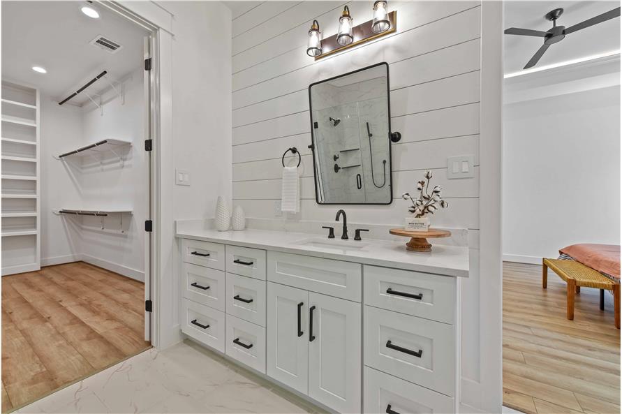 142-1169: Home Interior Photograph-Master Bathroom: Sink/Vanity
