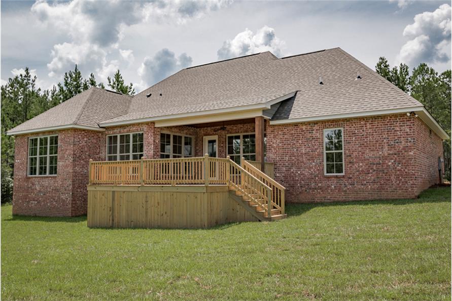Rear View of this 4-Bedroom,2329 Sq Ft Plan -2329