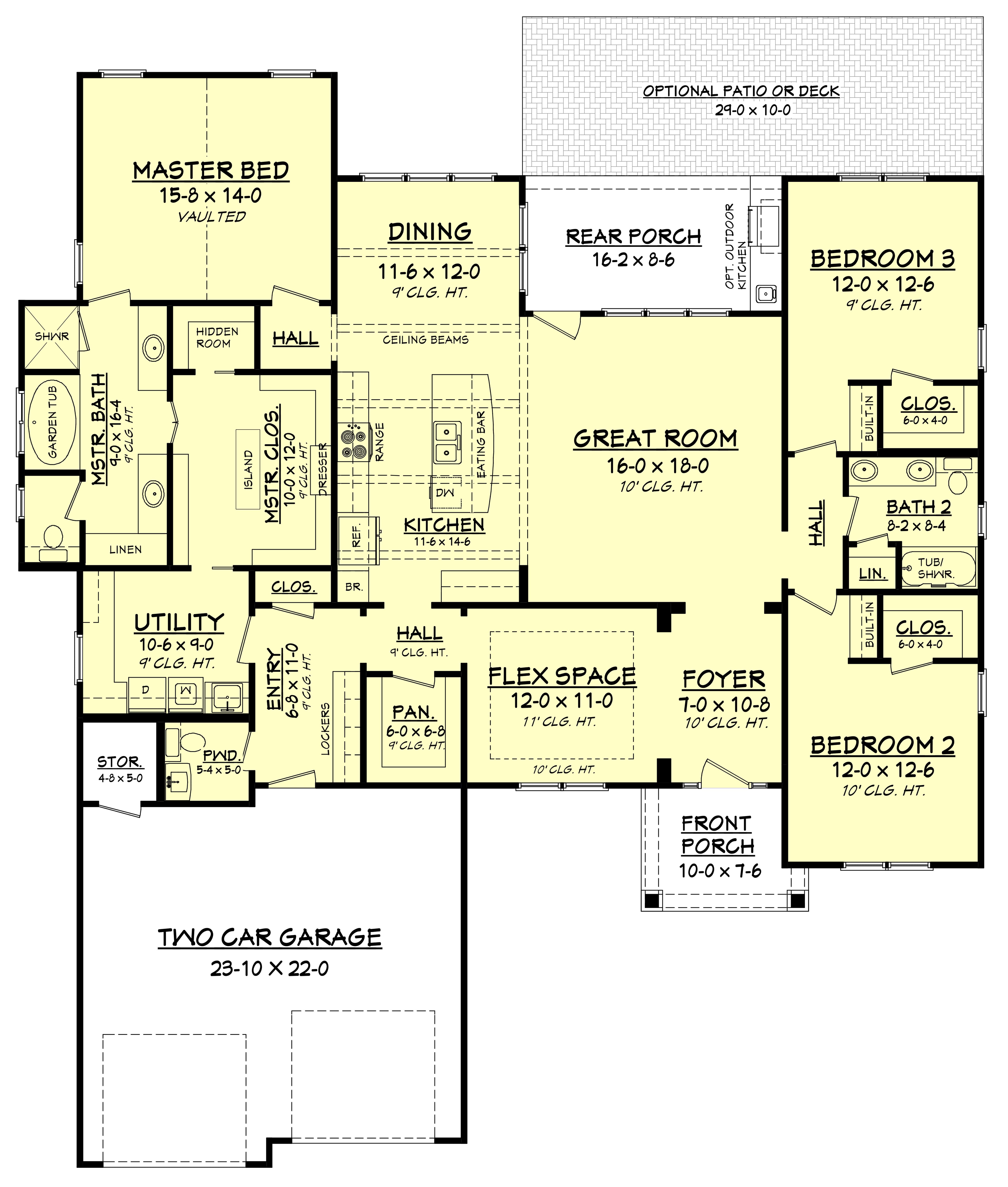 3 Bedrm, 2275 Sq Ft Craftsman House Plan 1421179 3 Bedrm, 2275 Sq Ft Craftsman House Plan 1421179