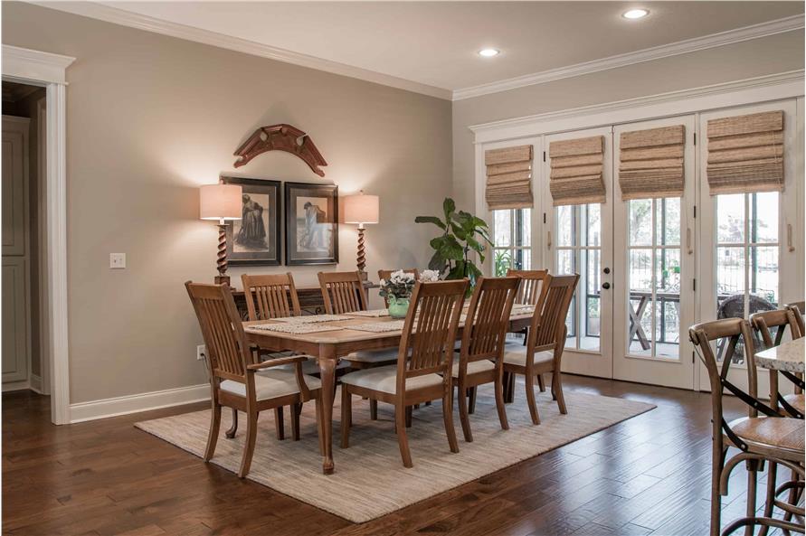 Dining Room of this 3-Bedroom,2024 Sq Ft Plan -2024
