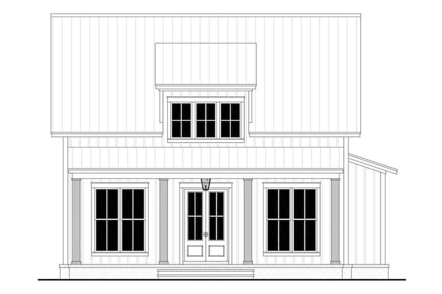 142-1236: Home Plan Front Elevation