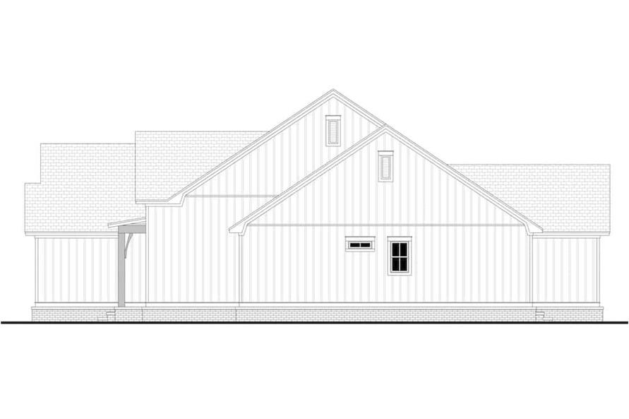 142-1239: Home Plan Right Elevation