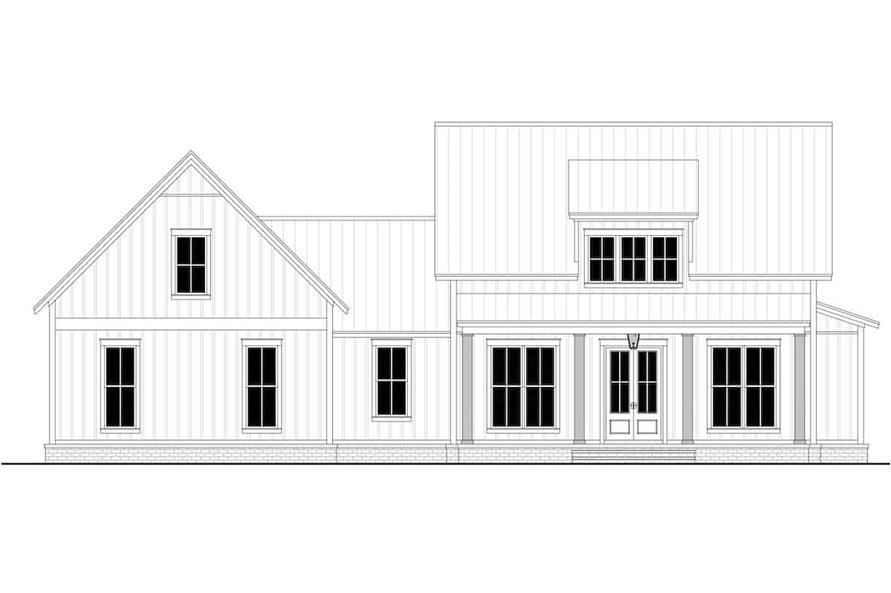 142-1265: Home Plan Front Elevation