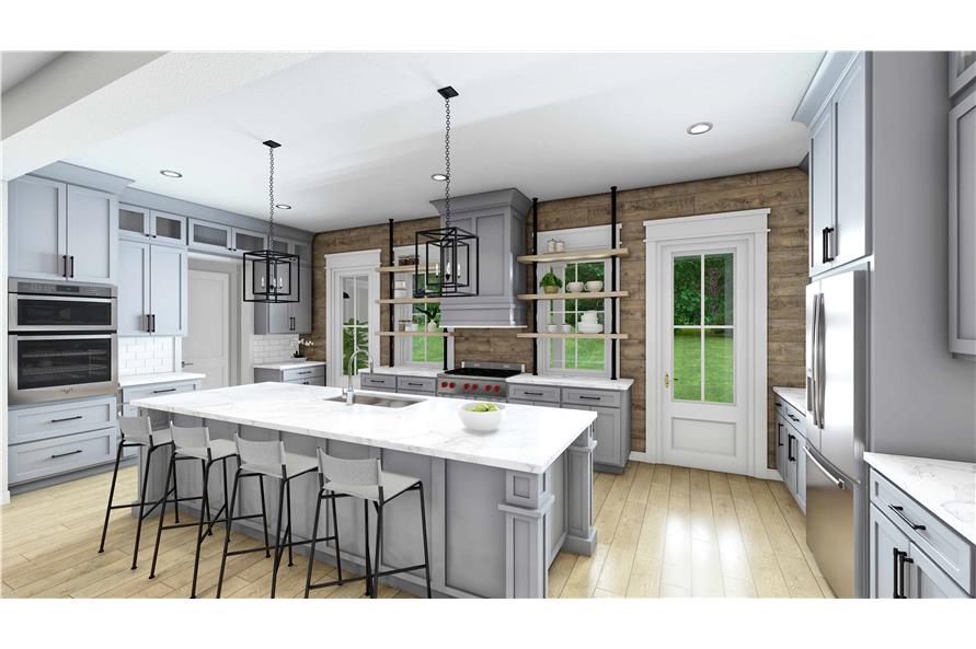 Kitchen of this 4-Bedroom,2992 Sq Ft Plan -142-1269