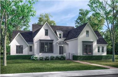 3-Bedroom, 2470 Sq Ft Ranch House Plan #142-1274 - Front Exterior