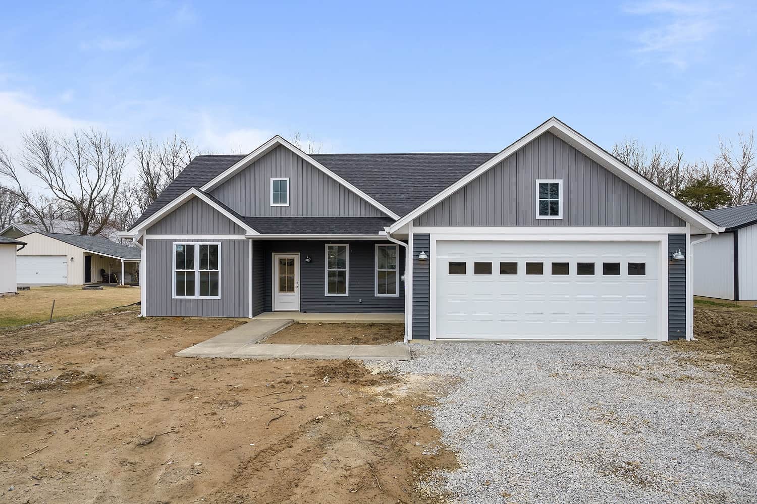 Front View of this 3-Bedroom,1416 Sq Ft Plan -142-1420