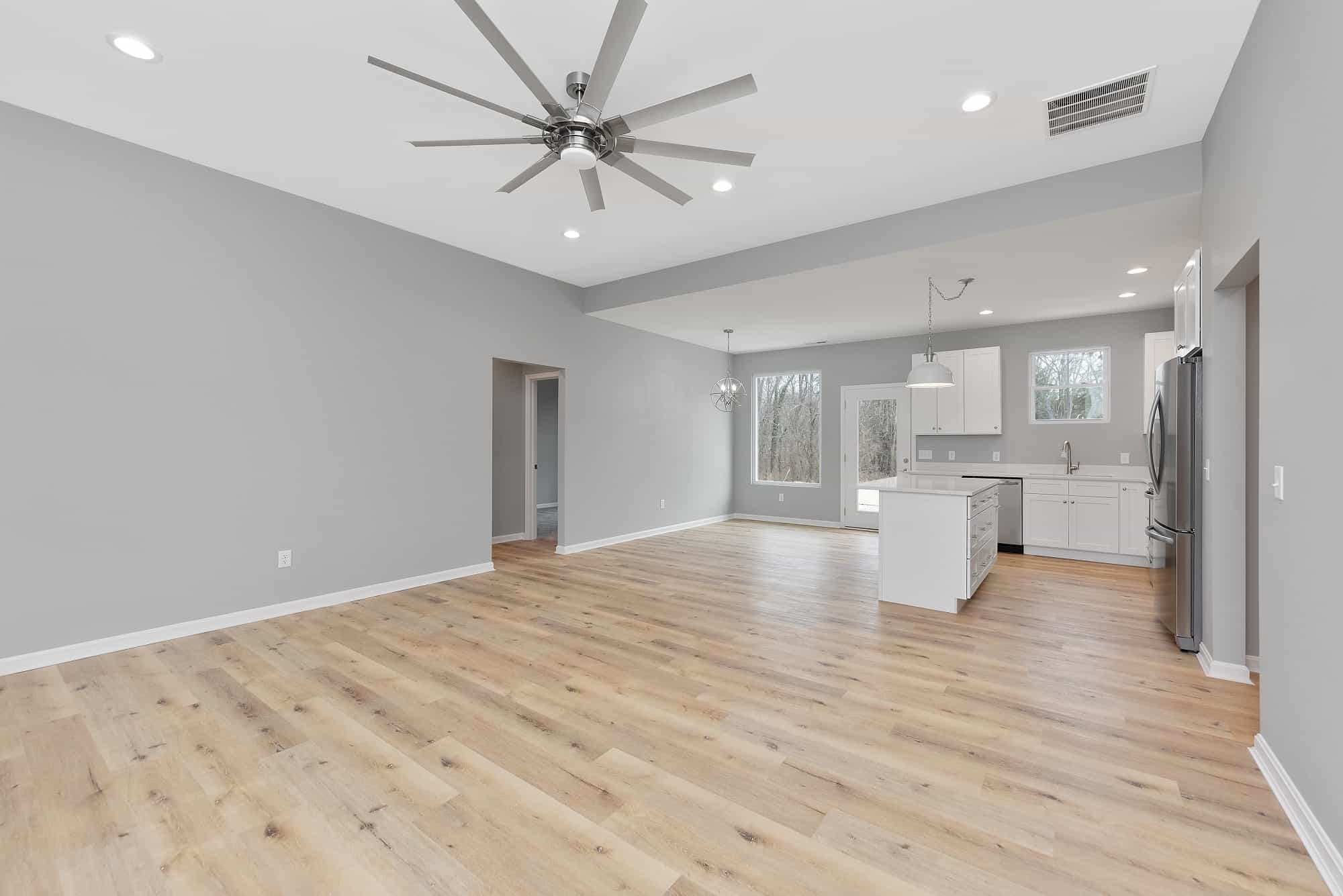 Great Room of this 3-Bedroom,1416 Sq Ft Plan -142-1420