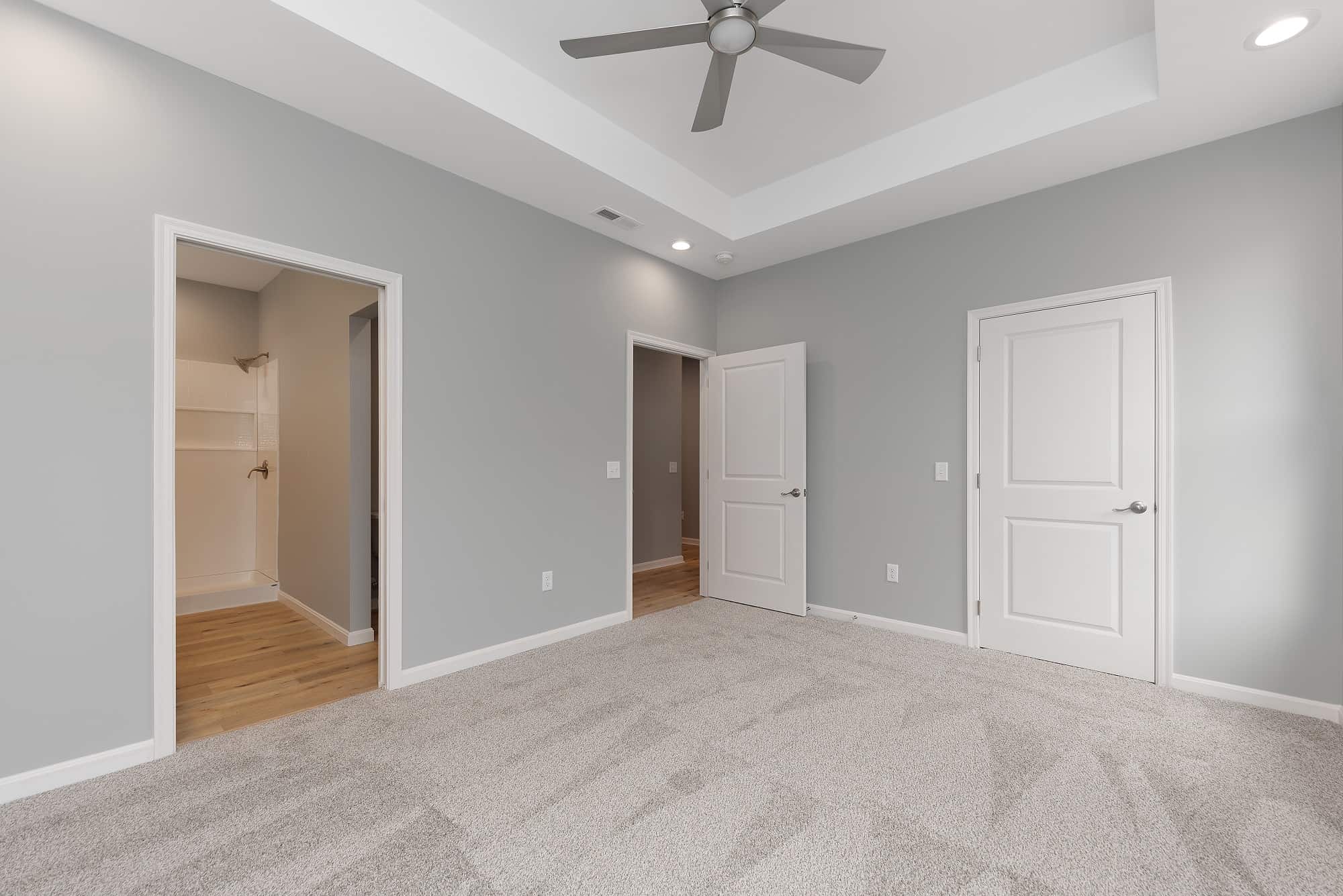 Master Bedroom of this 3-Bedroom,1416 Sq Ft Plan -142-1420