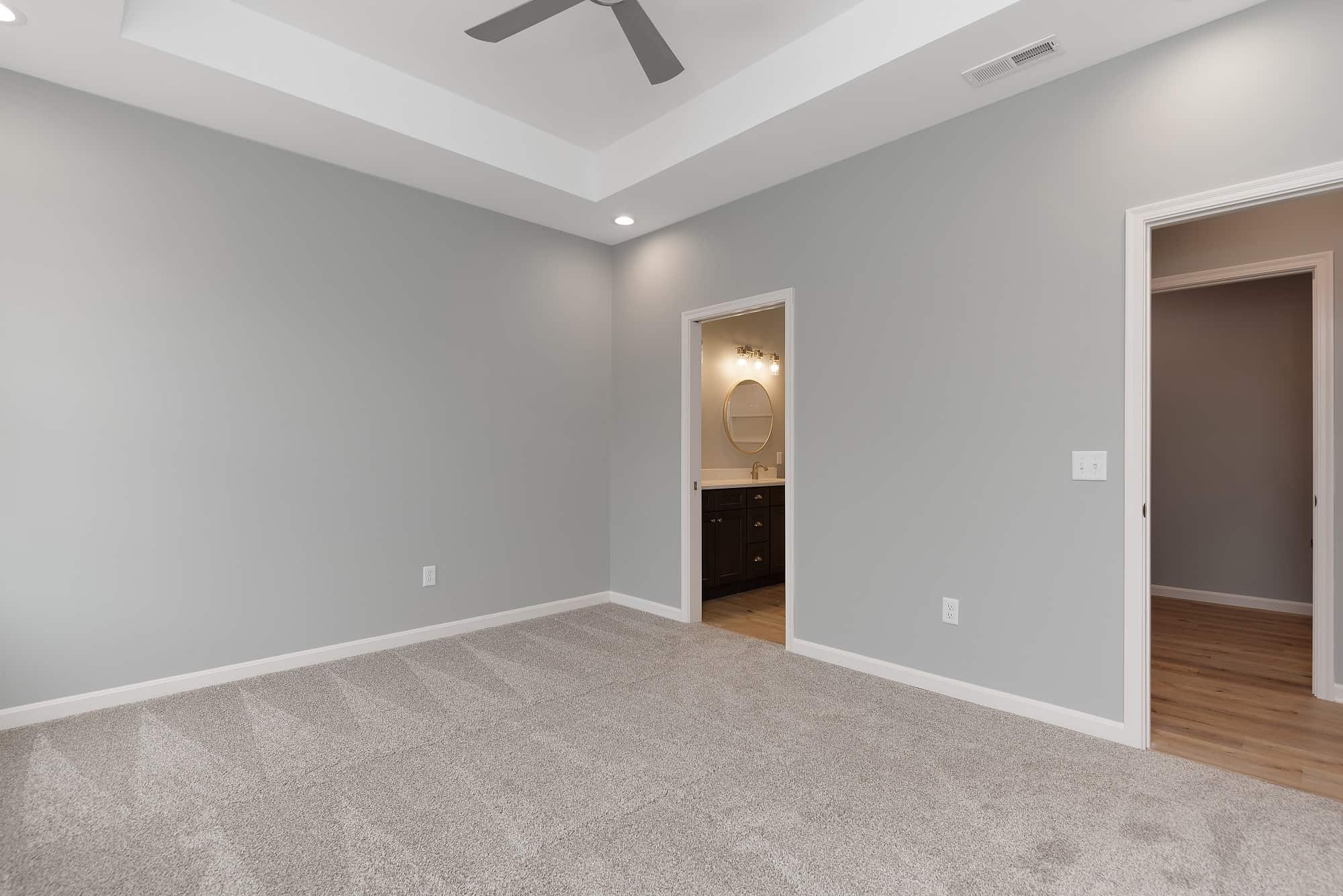 Master Bedroom of this 3-Bedroom,1416 Sq Ft Plan -142-1420