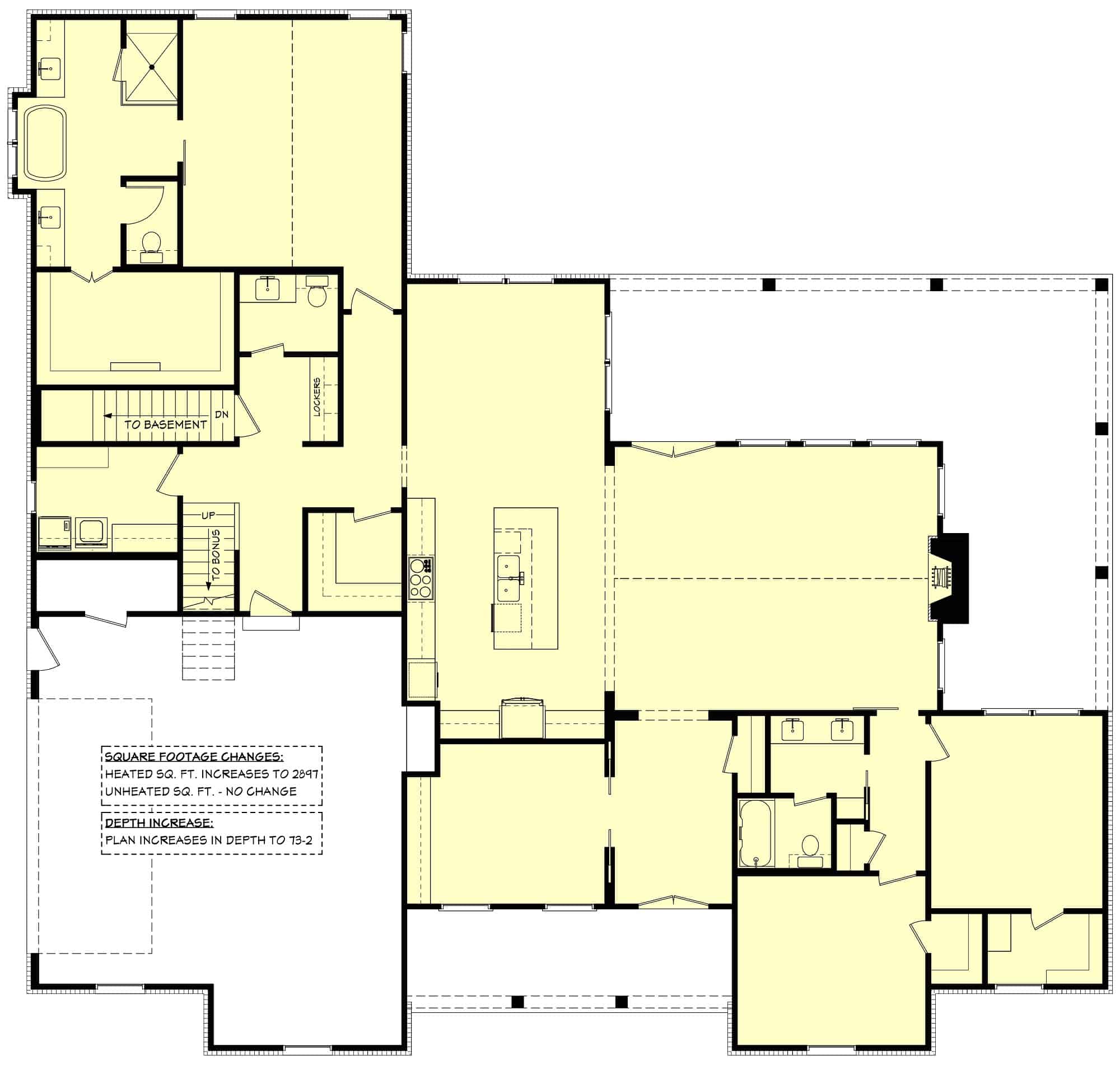 Contemporary House Plan - 3 Bedrms, 3.5 Baths - 2792 Sq Ft - #142-1436