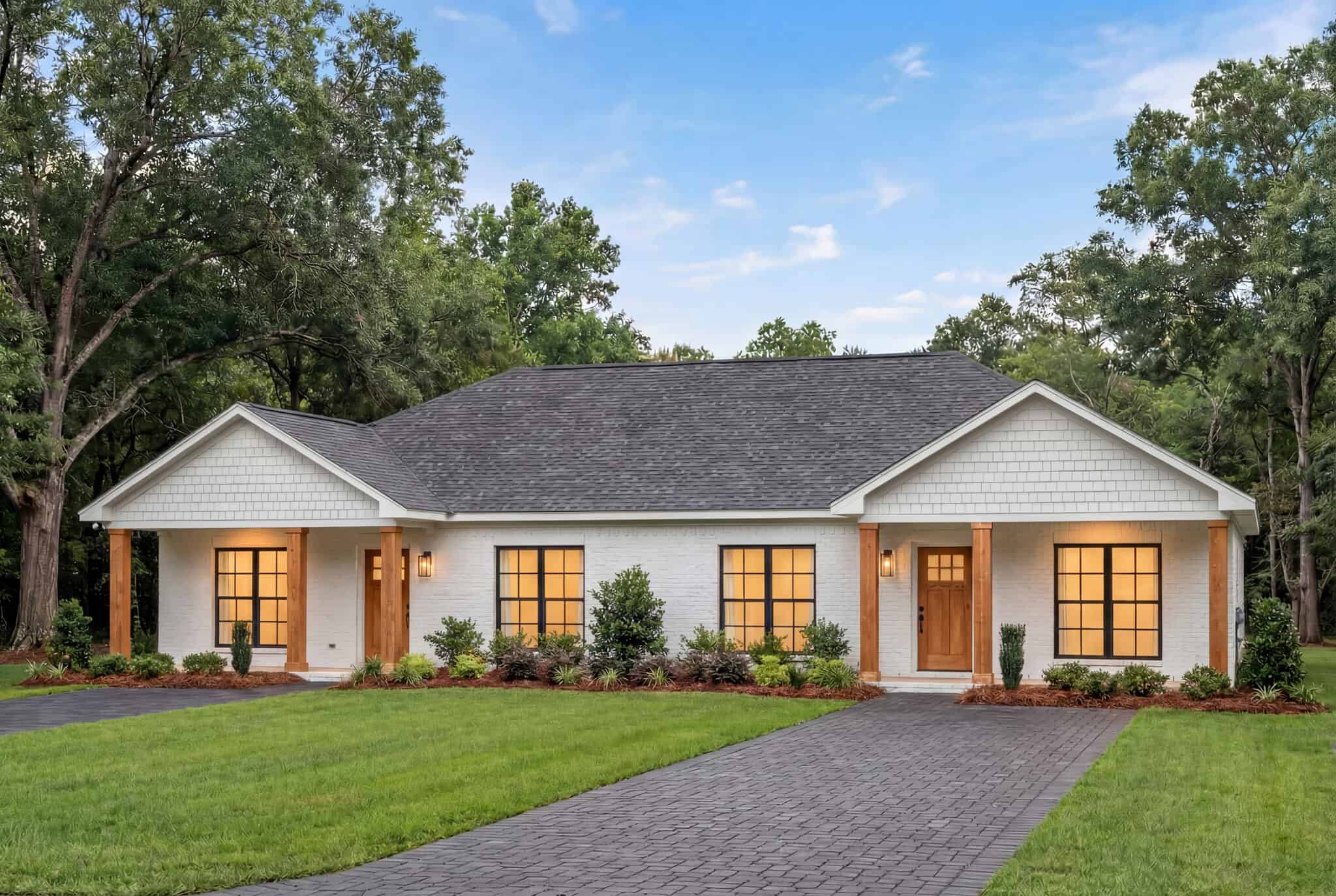 Front View of this 4-Bedroom,1994 Sq Ft Plan -142-1442