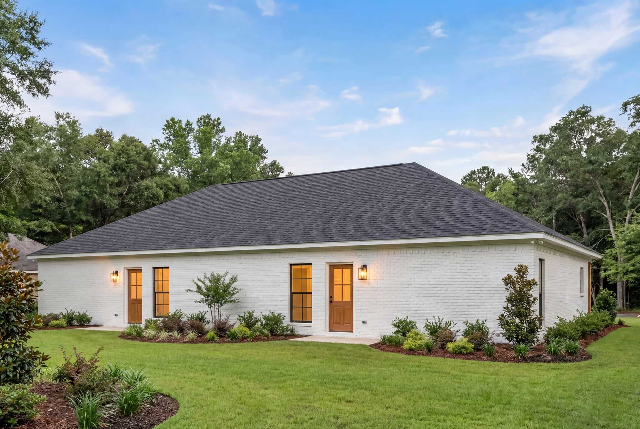 Rear View of this 4-Bedroom,1994 Sq Ft Plan -142-1442