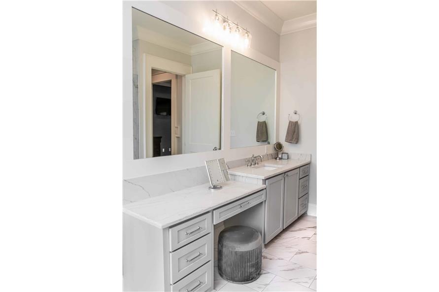 142-1446: Home Interior Photograph-Master Bathroom: Sink/Vanity