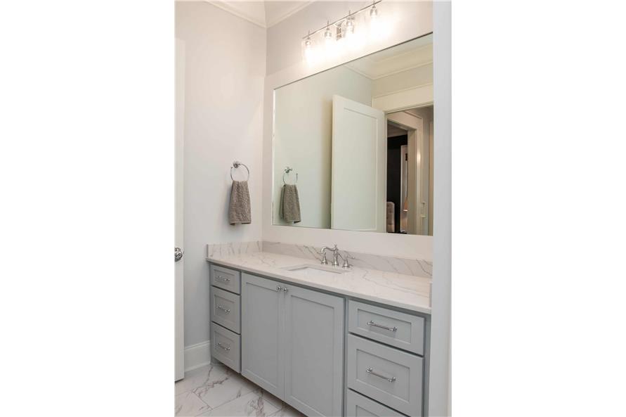 142-1446: Home Interior Photograph-Master Bathroom: Sink/Vanity