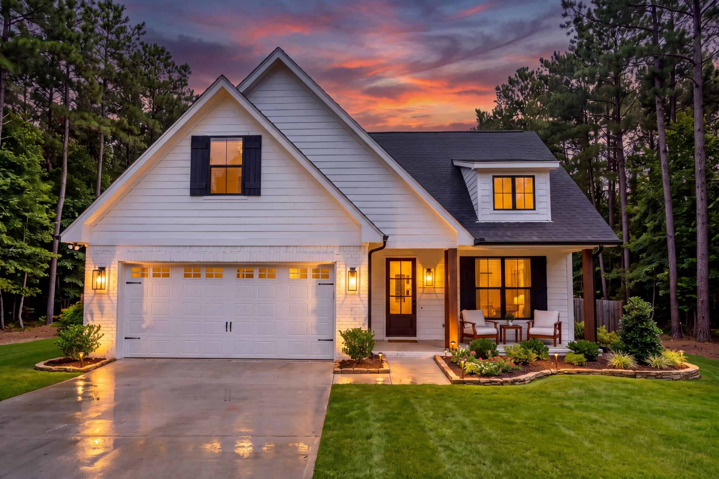 Front View of this 4-Bedroom,2004 Sq Ft Plan -142-1457