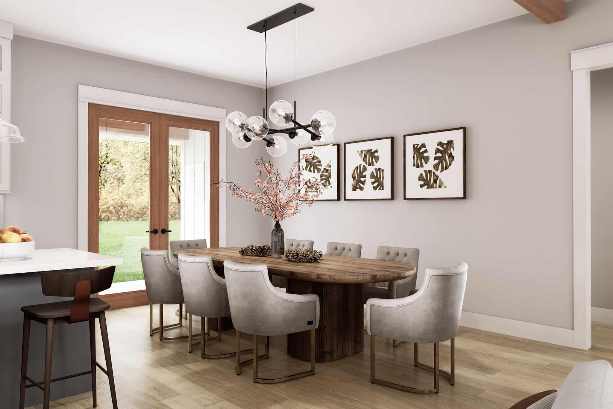 Dining Room of this 3-Bedroom,1795 Sq Ft Plan -142-1494