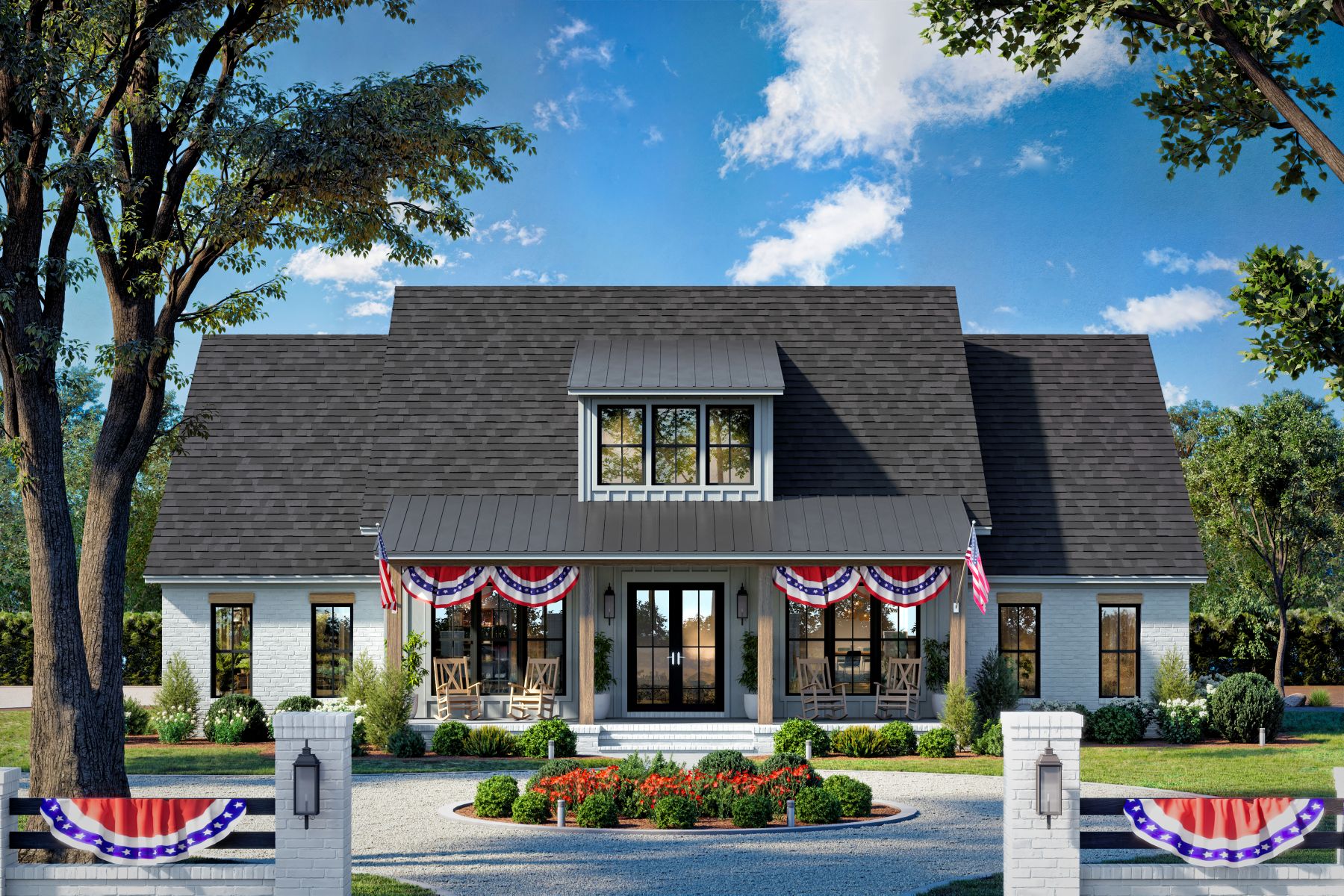 Home at Holidays of this 4-Bedroom,2585 Sq Ft Plan -142-1507