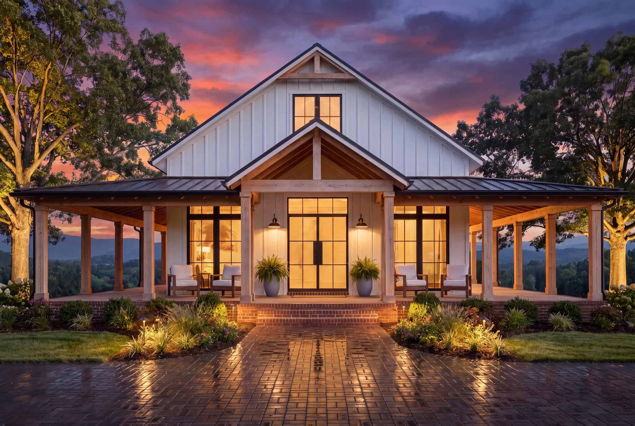 Front View of this 3-Bedroom,1635 Sq Ft Plan -142-1511