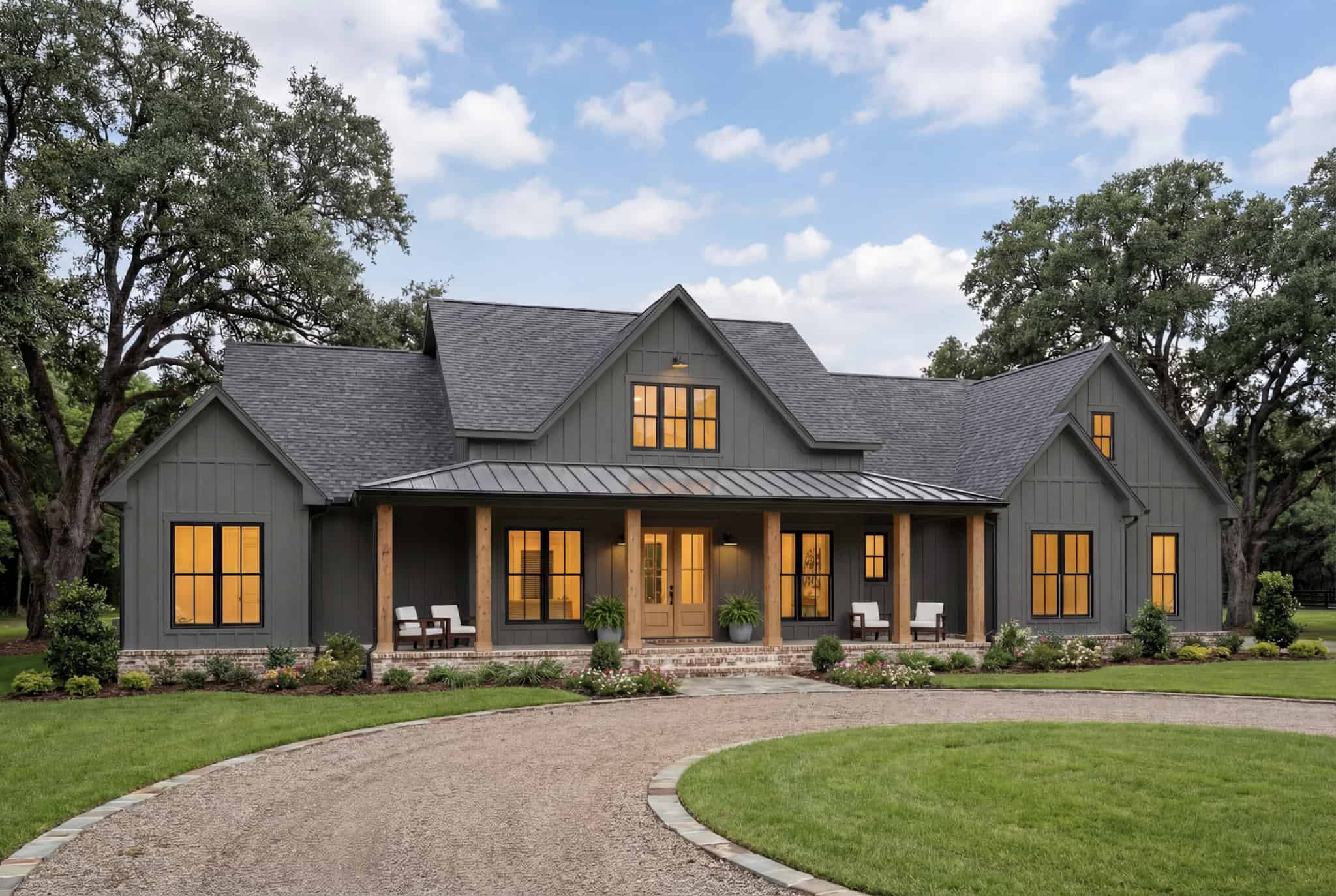 Front View of this 4-Bedroom,2500 Sq Ft Plan -142-1518