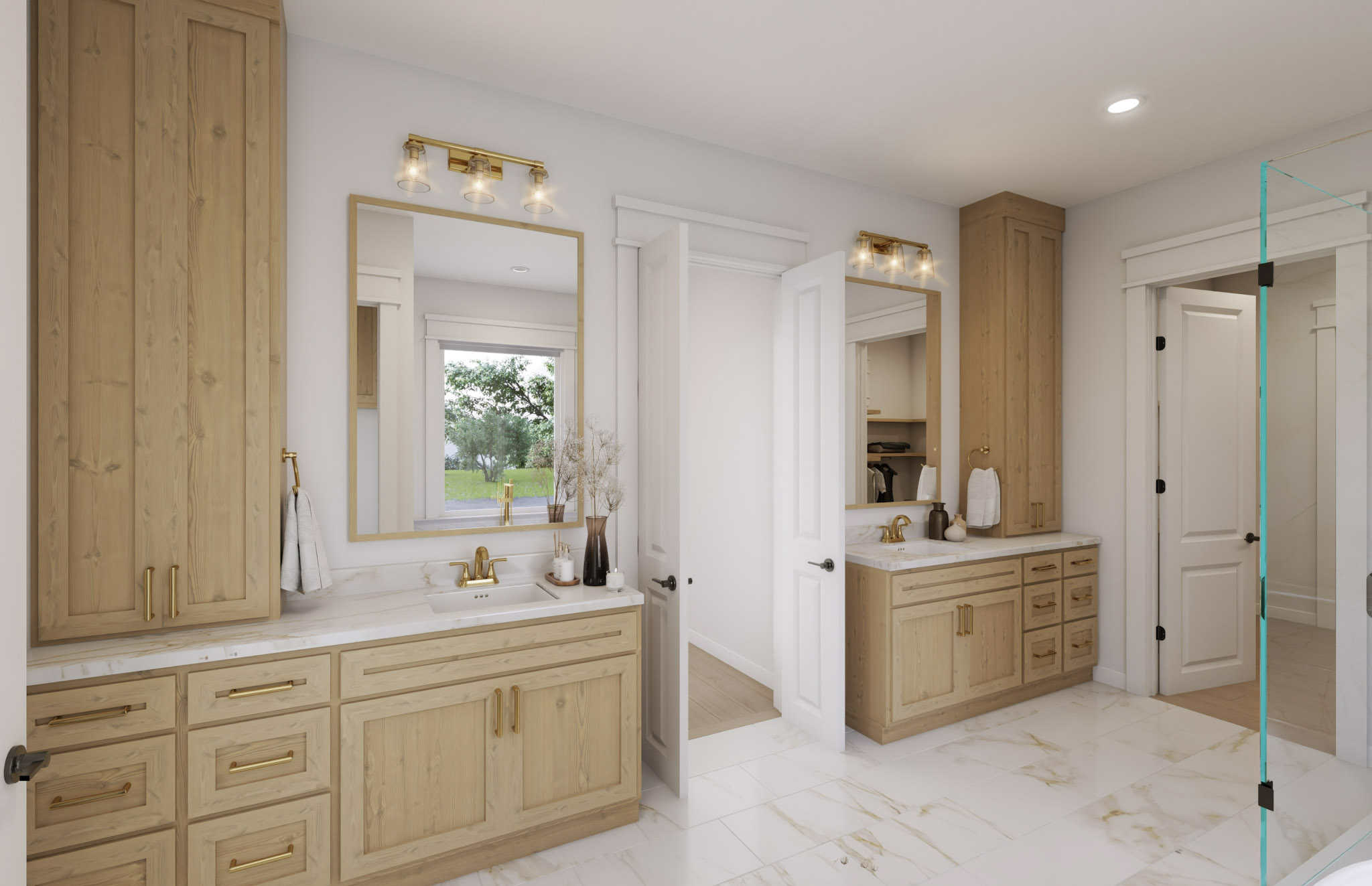 Master Bathroom: Sink/Vanity of this 3-Bedroom,2400 Sq Ft Plan -142-1529