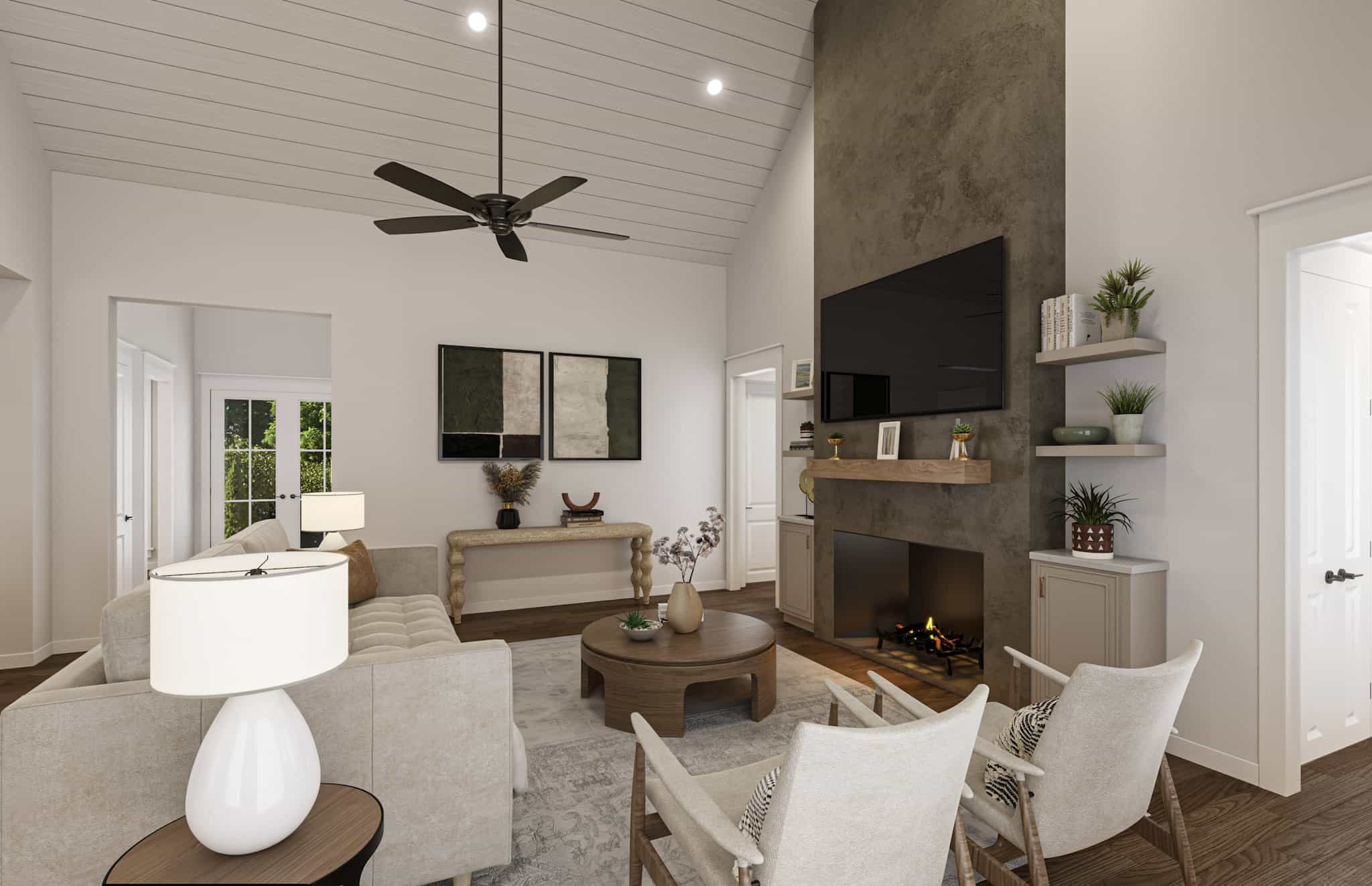 Great Room of this 4-Bedroom,2655 Sq Ft Plan -142-1538