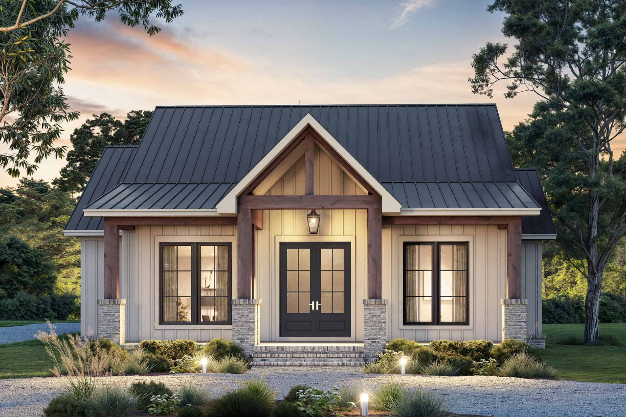 Home Exterior Photograph of this 3-Bedroom,1633 Sq Ft Plan -142-1545