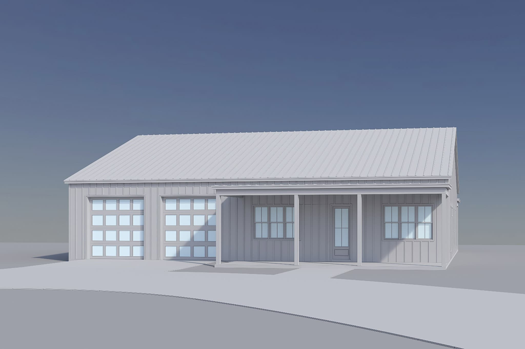 Home Exterior Photograph of this 2-Bedroom,1260 Sq Ft Plan -142-1547