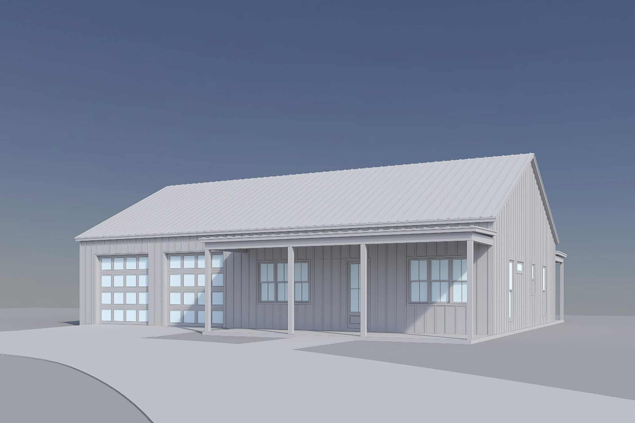 Home Exterior Photograph of this 2-Bedroom,1260 Sq Ft Plan -142-1547