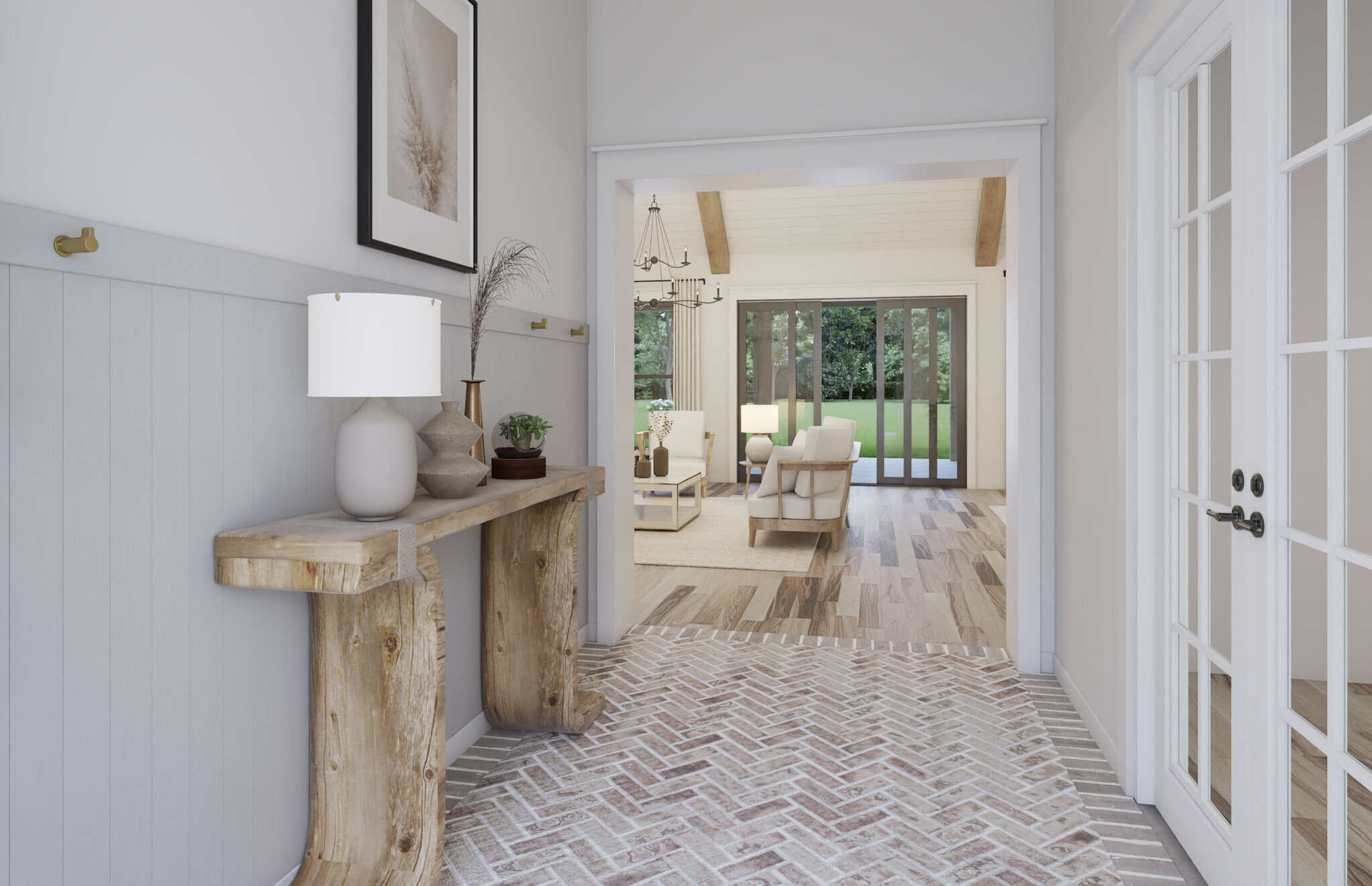 Entry Hall: Foyer of this 5-Bedroom,3500 Sq Ft Plan -142-1548