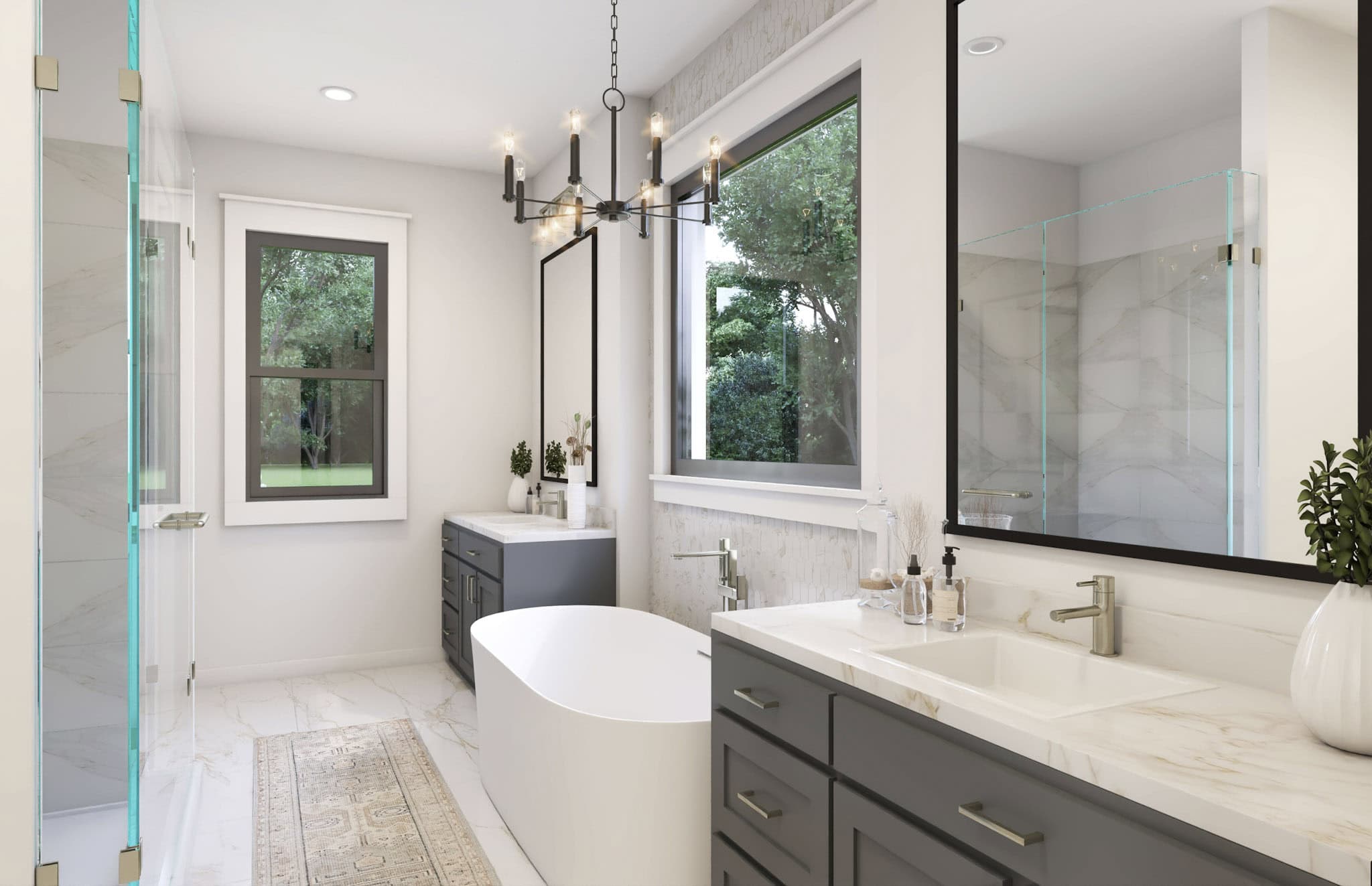 Bathroom of this 5-Bedroom,3500 Sq Ft Plan -142-1548