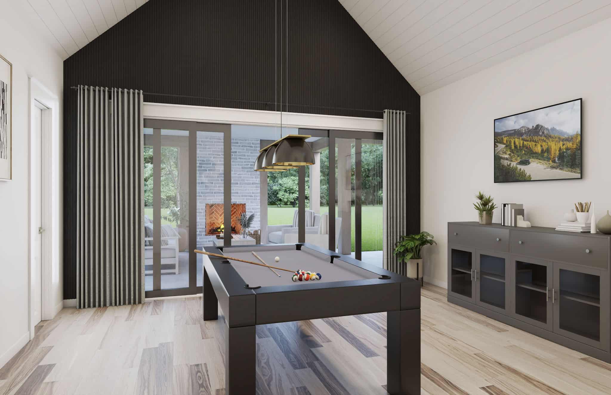 Game Room of this 5-Bedroom,3500 Sq Ft Plan -142-1548