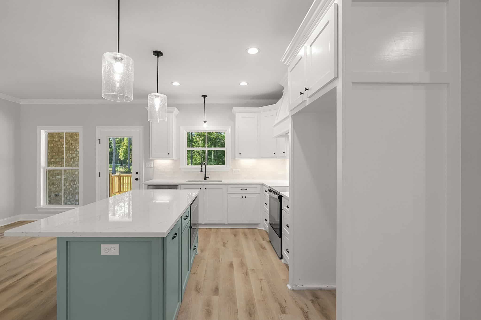 Kitchen: Kitchen Island of this 4-Bedroom,1880 Sq Ft Plan -142-1549