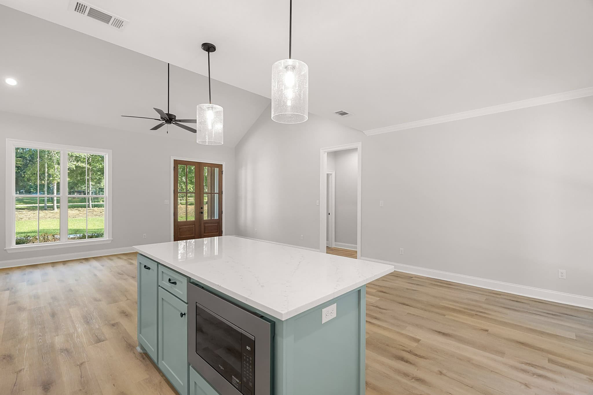 Kitchen: Kitchen Island of this 4-Bedroom,1880 Sq Ft Plan -142-1549