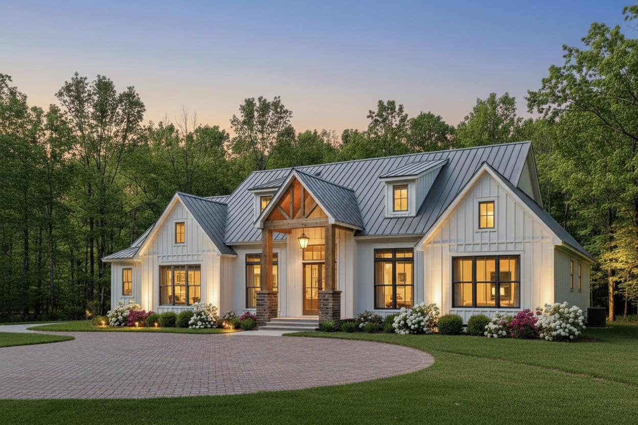 Right Side View of this 3-Bedroom,2881 Sq Ft Plan -142-1551