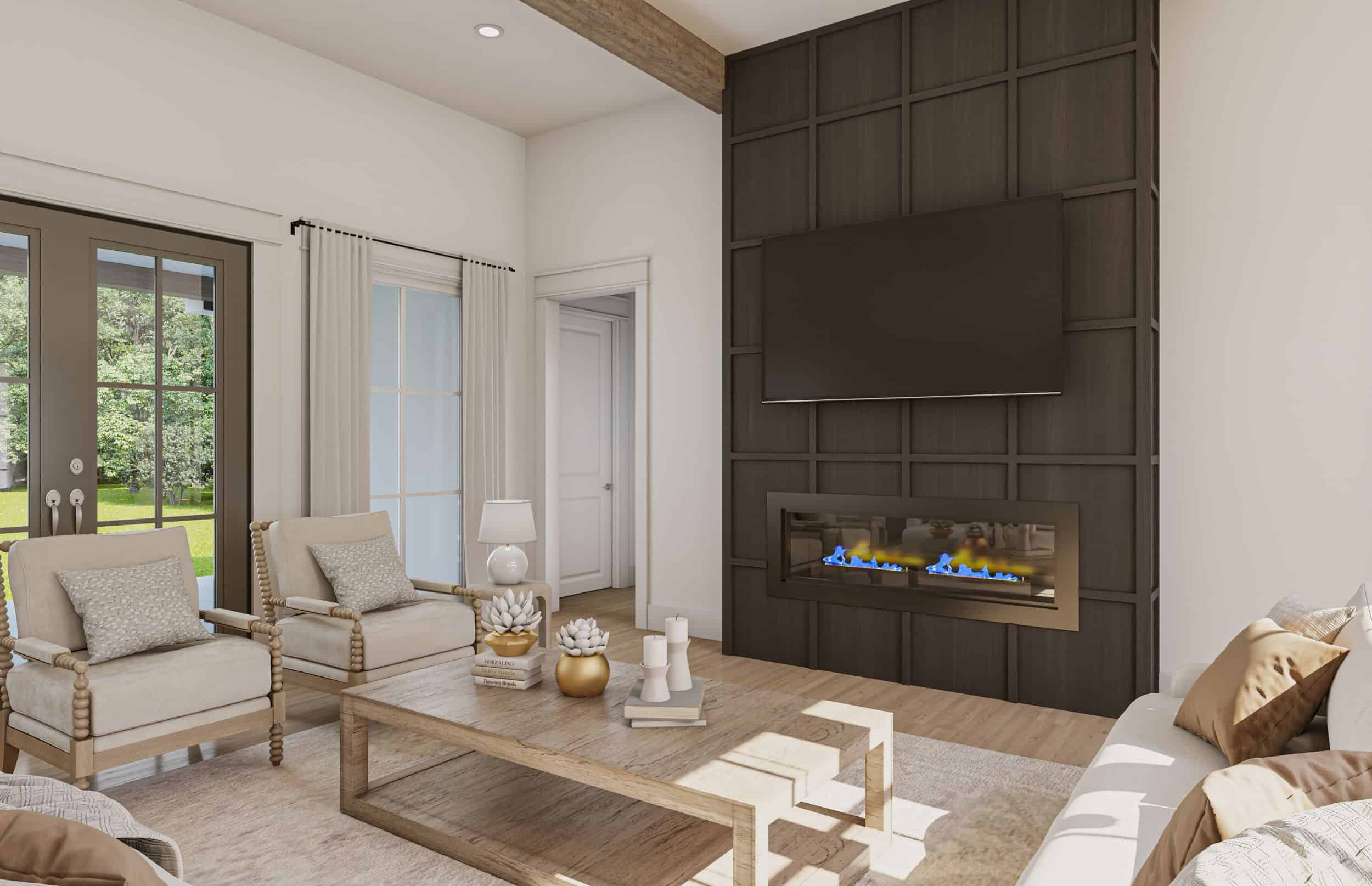 Great Room of this 4-Bedroom,3250 Sq Ft Plan -142-1557