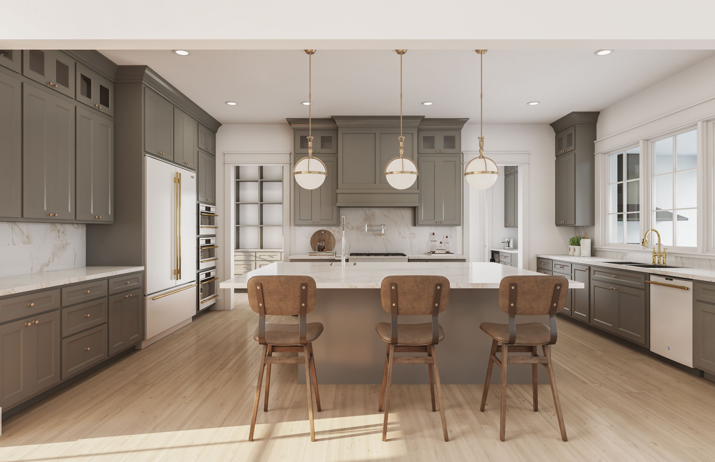 Kitchen of this 4-Bedroom,3250 Sq Ft Plan -142-1557